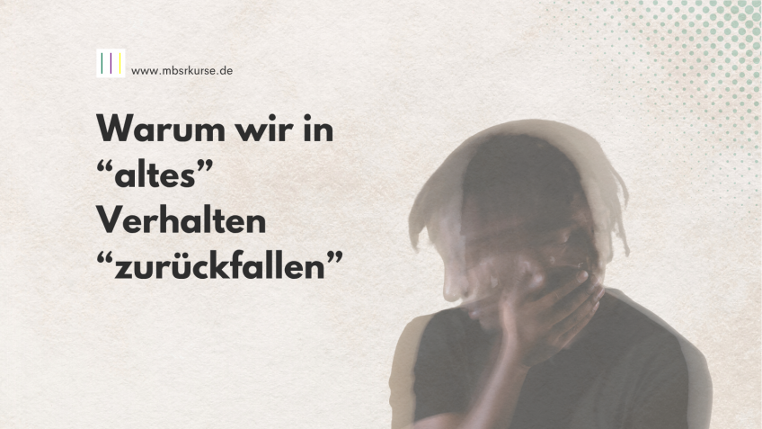 Rückgriff statt Rückfall: Warum wir oft in alte Verhaltensmuster regredieren